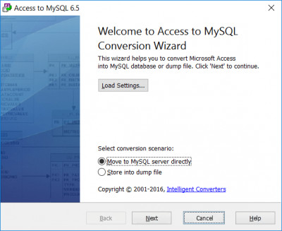Access-to-MySQL 8.1 screenshot