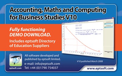 Accounting Maths and Computing 10 screenshot