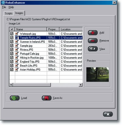 ACDSee Plugin - RoboEnhancer 1.0 screenshot