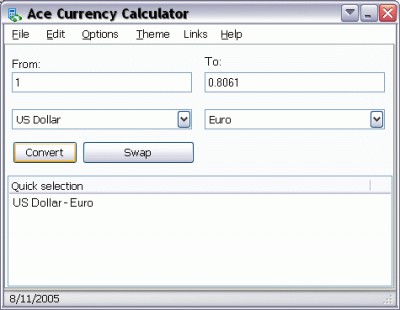 Ace Currency Calculator 1.3.1 screenshot