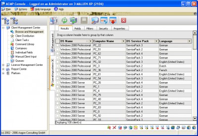 ACMP 3.7 screenshot