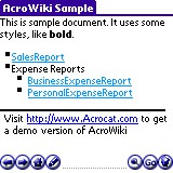 AcroWiki 2.0 screenshot