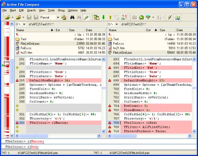 Active File Compare 2.0 screenshot