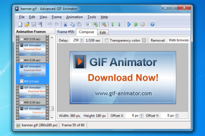 Advanced GIF Animator 4.6.14 screenshot