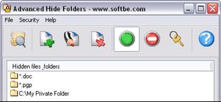 Advanced Hide Folders 4.6 screenshot