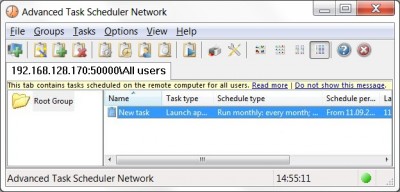 Advanced Task Scheduler Network 5.1.0.703 screenshot