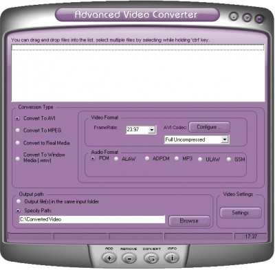 Advanced Video Converter 7.0.0.0 screenshot