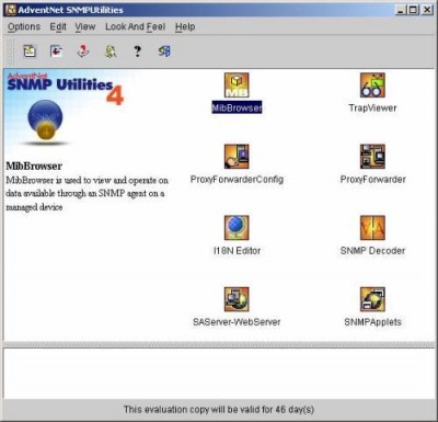 Adventnet SNMP Utilities 4 screenshot