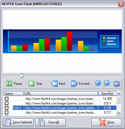 AEVITA Save Flash 1.5 screenshot