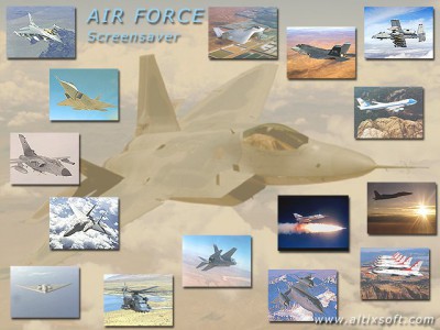 Air Force Screensaver 1.1 screenshot