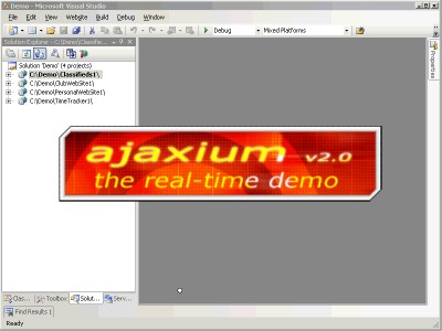 Ajaxium 1.2 screenshot