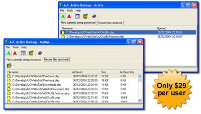 AJC Active Backup 1.6.2 screenshot