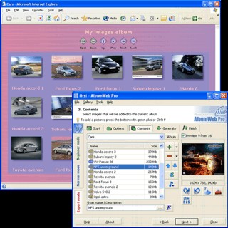 AlbumWeb Pro 2.8 screenshot