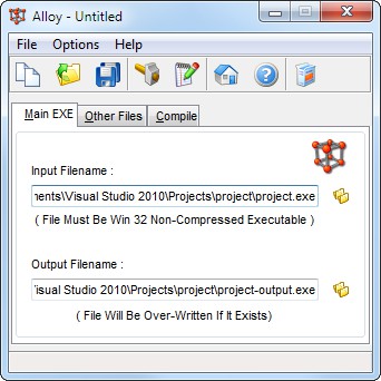 Alloy 4.8.7.2011 screenshot