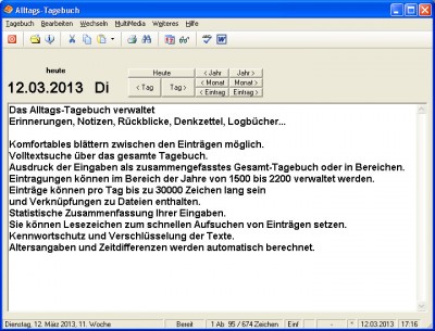 Alltags-Tagebuch 2022.05 screenshot