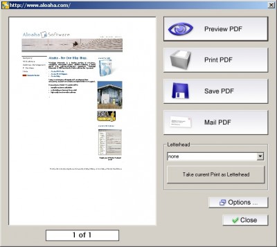Aloaha PDF Suite Light 6.0.133 screenshot