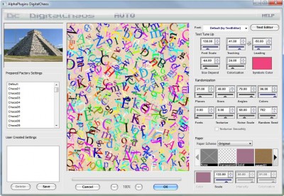 AlphaPlugins DigitalChaos for Mac 1.0 screenshot