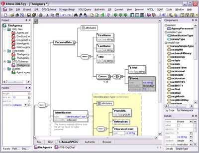 Altova XMLSpy Enterprise Edition 2017sp2 screenshot