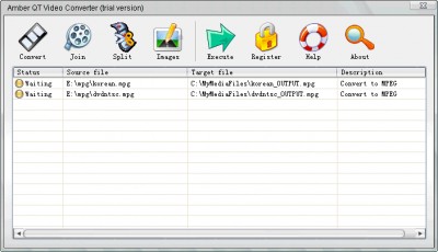 Amber QT Video Converter 1.0.1 screenshot
