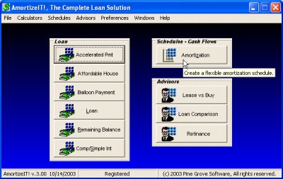 AmortizeIT!, The Complete Loan Solution 4.0 screenshot