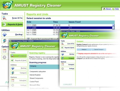 AMUST Registry Cleaner 3.16 screenshot