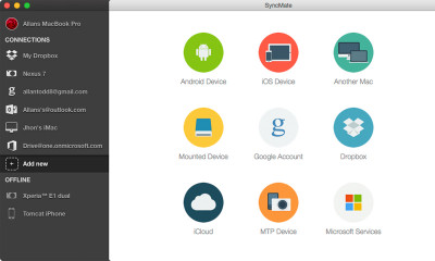 Android Sync Mac 8.0 screenshot