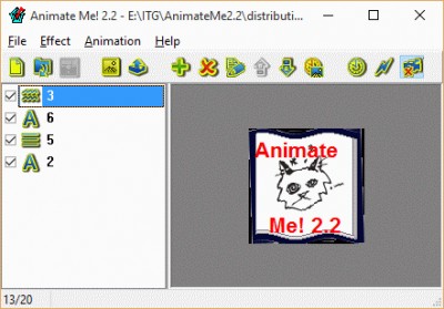 Animate Me 2.2 screenshot