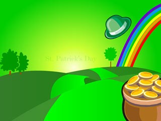 Animated Green With Luck Screensaver 1.0 screenshot
