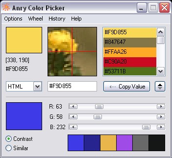 Anry Color Picker 1.9 screenshot