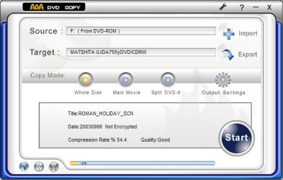 AoA DVD COPY 2.9.4 screenshot