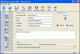 Aone Photo Screensaver Maker 6.0.2 screenshot