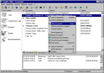 Apelles 2003 5.0.0 screenshot