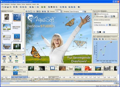 AquaSoft DiaShow Studio 6.4.03 screenshot