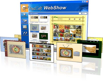 AquaSoft WebShow 3.2.08 screenshot