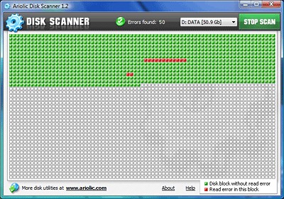 Ariolic Disk Scanner 1.5 screenshot