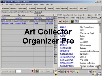Art Collector Organizer Pro 3.2b screenshot