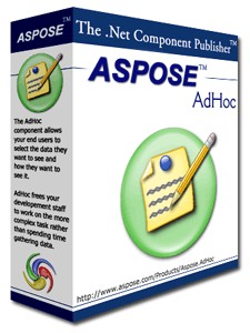 Aspose.AdHoc for .NET 1.5.9.0 screenshot