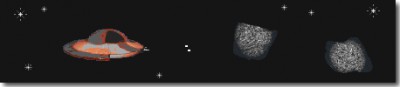 Asteroiden Screensaver 1.26 screenshot