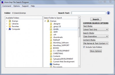 Atom Imp File Search 1.02 screenshot