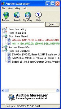 Auction Messenger 4.6.5 screenshot