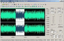Audio Sound Editor Deluxe 4.7 screenshot