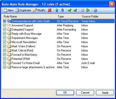 Auto-Mate Add-in for Outlook 3.1.0 screenshot