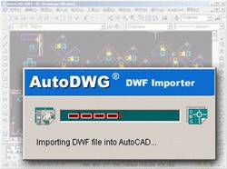 AutoDWG DWF to DWG Importer 1.203 screenshot