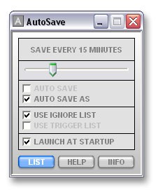 AutoSave Demo 2.0 screenshot