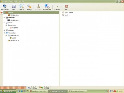 AutoScan 0.99R1 screenshot