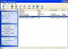 AutoTask 2000 Task Scheduler 3.77 screenshot