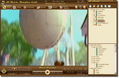 AV Movie Morpher Gold (fr) 2.0.27 screenshot