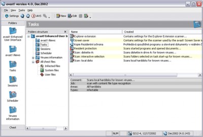 avast! 4 Professional Edition 4.8.1335 screenshot