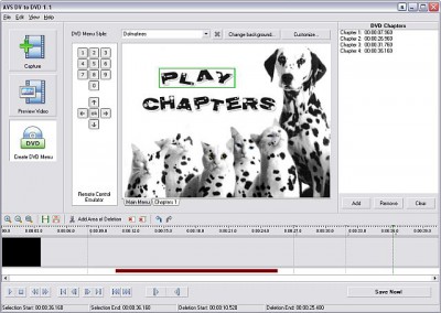 AVS DV to DVD 1.2.1.97 screenshot