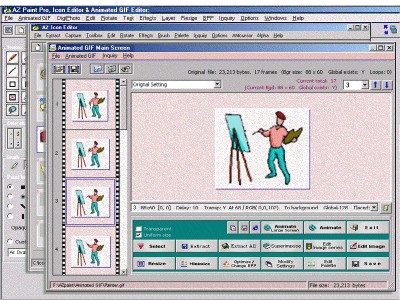 AZ Paint Pro, Icon & Animated GIF Editor 7.4.0 screenshot